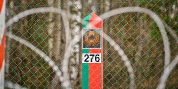 строительство стены на польско-беларусской границе