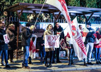 акцыя салідарнасці з Украінай