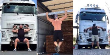 «Тренируюсь прямо в рейсах». Дальнобойщик из Беларуси рассказал, как ездит по дорогам Европы и занимается спортом