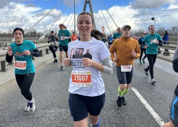 прабегла ў падтрымку беларускіх журналістаў у зняволенні