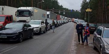 очереди на границе Беларусь Польша