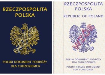 польский проездной документ для иностранца