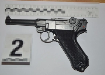 изъятый пистолет