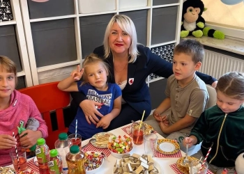 шелтер для украинцев в Варшаве