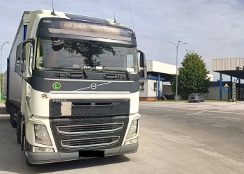 дальнобойщик в Польше