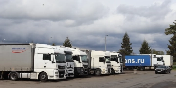 стоянка дальнобойщиков