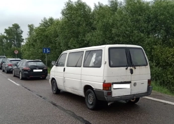 Очередь на выезд из Беларуси в Польшу