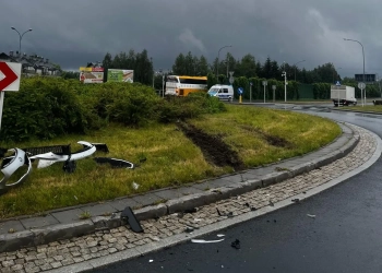 Автобус попал в ДТП в Польше