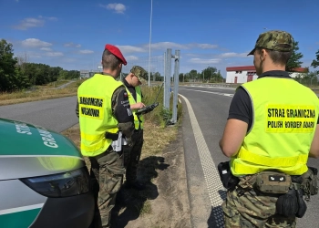 контроль на границах Польши с Литвой и Германией