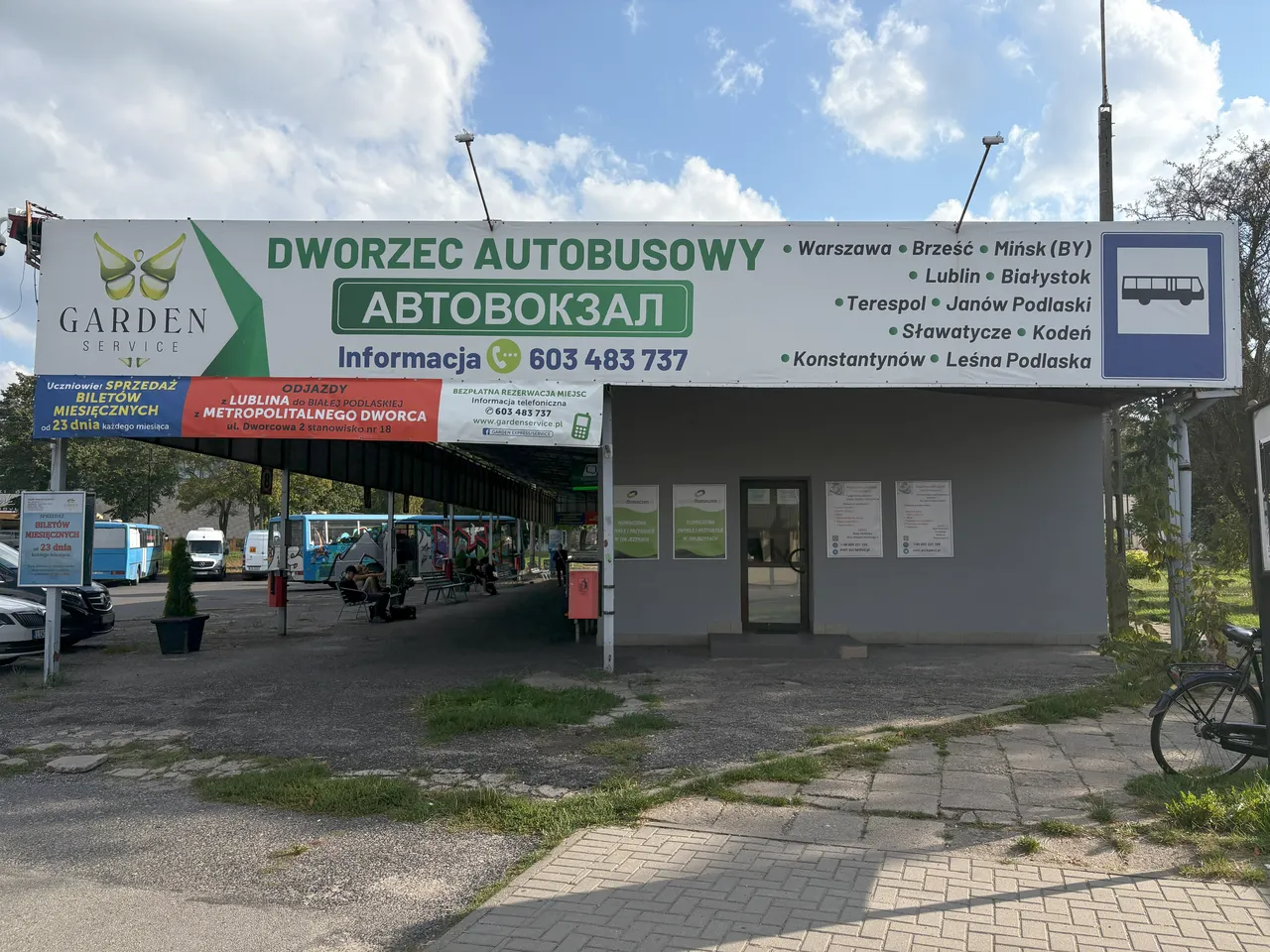 Автовокзал в Бяла-Подляске