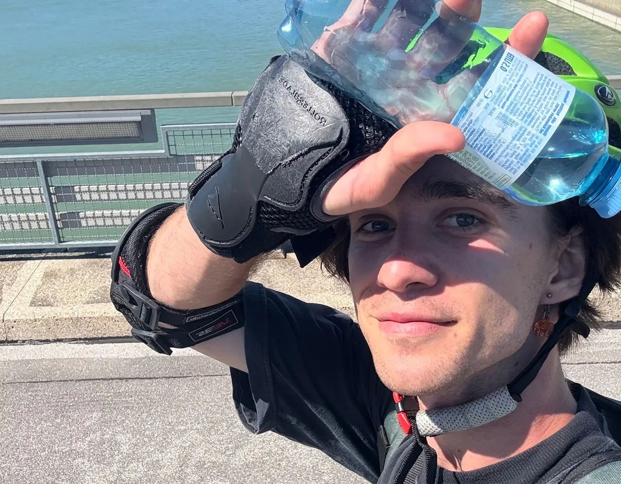 на роліках па Вене