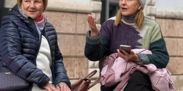 пенсионерка в Италии