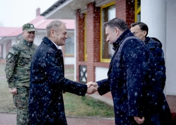 Дональд Туск и Мартин Кервиньский