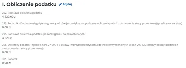 налоговая декларация в Польше