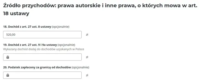 налоговая декларация в Польше