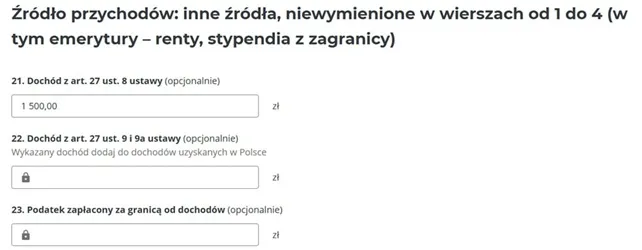 налоговая декларация в Польше