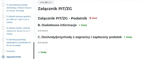 налоговая декларация в Польше