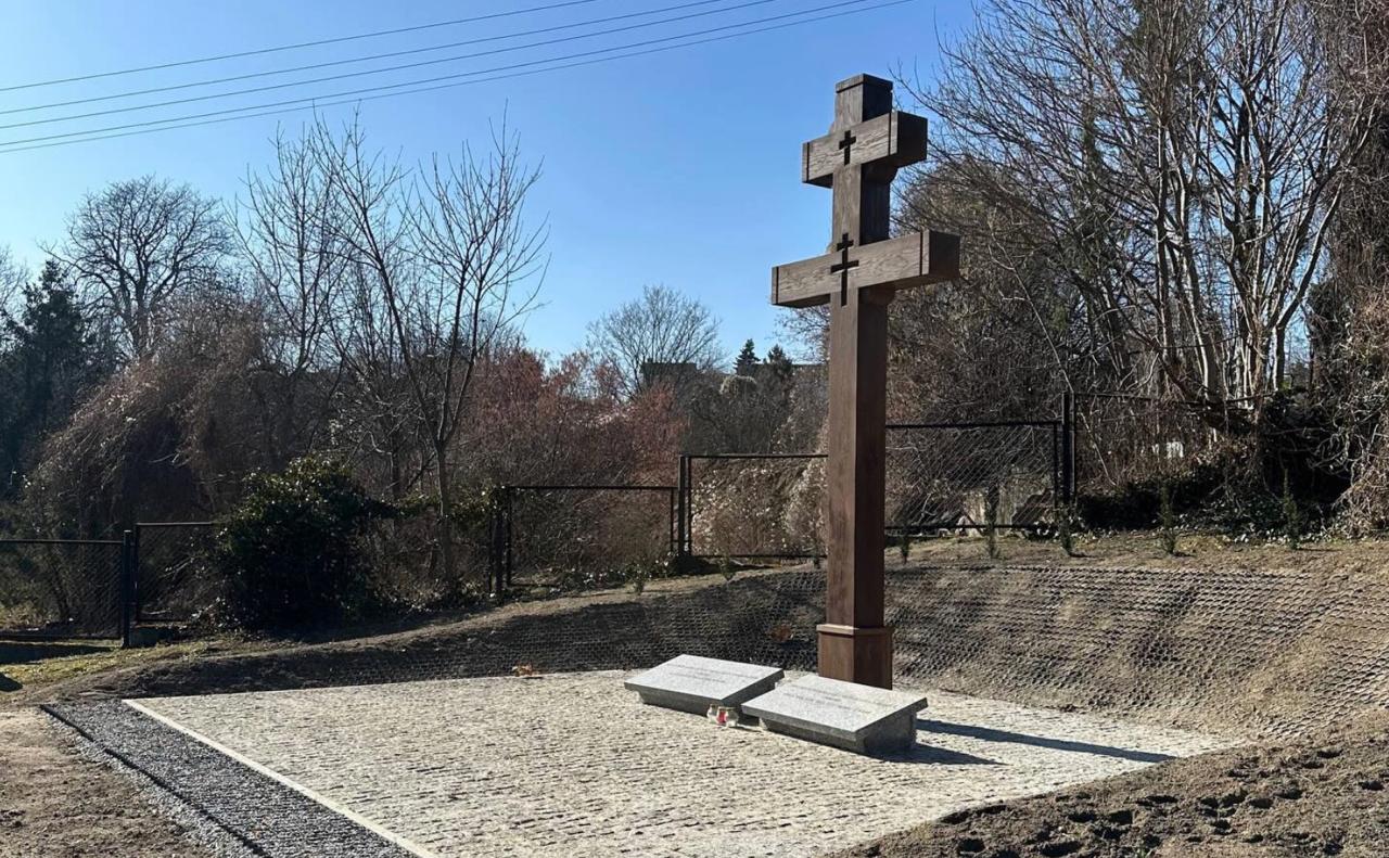 У Гданьску ўсталявалі Крыж у гонар змагароў за вольную Беларусь. Адкрыццё прымеркавалі да Дня Волі