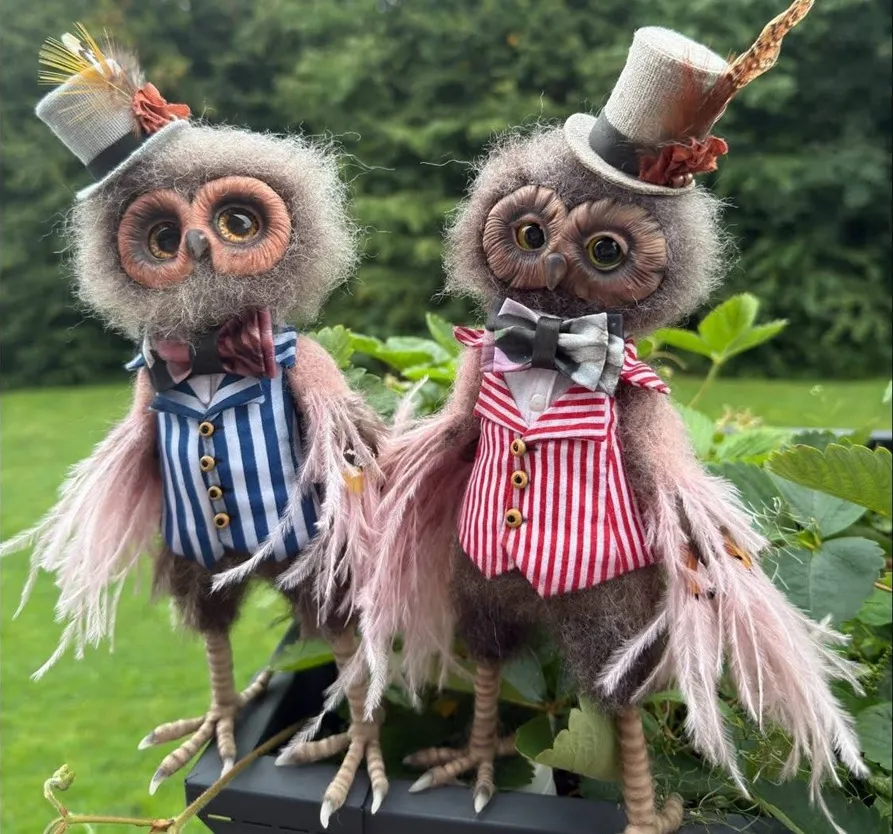 куклы из шерсти