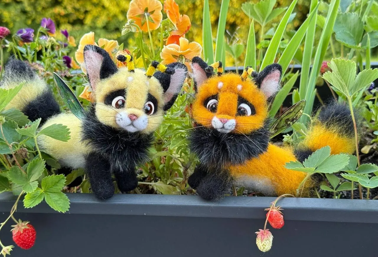 куклы из шерсти