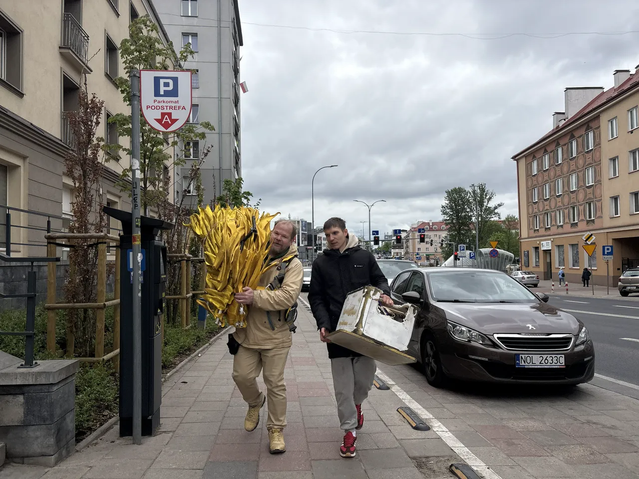живая статуя