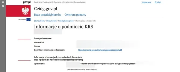 Техосмотр в Польше