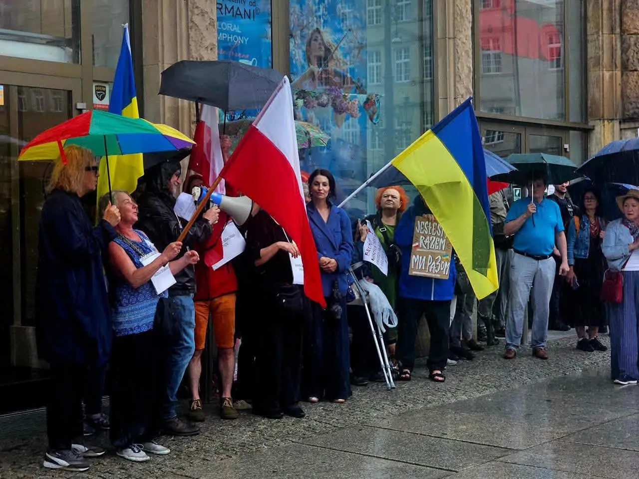 акция против ксенофобии во Вроцлаве
