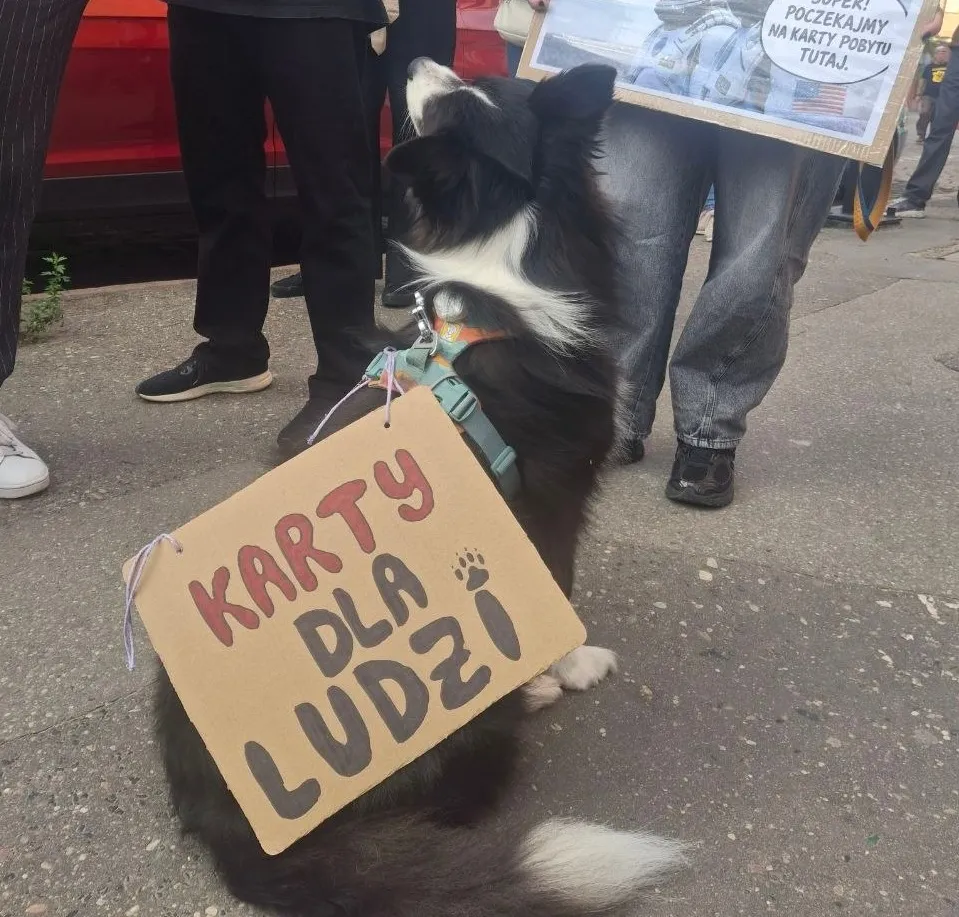 митинг в Гданьске