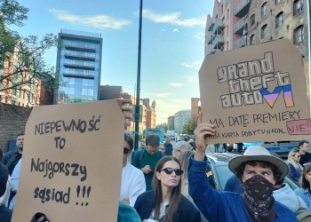 митинг в Гданьске