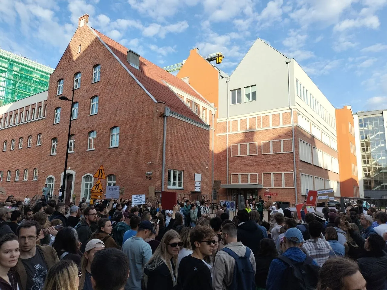 митинг в Гданьске