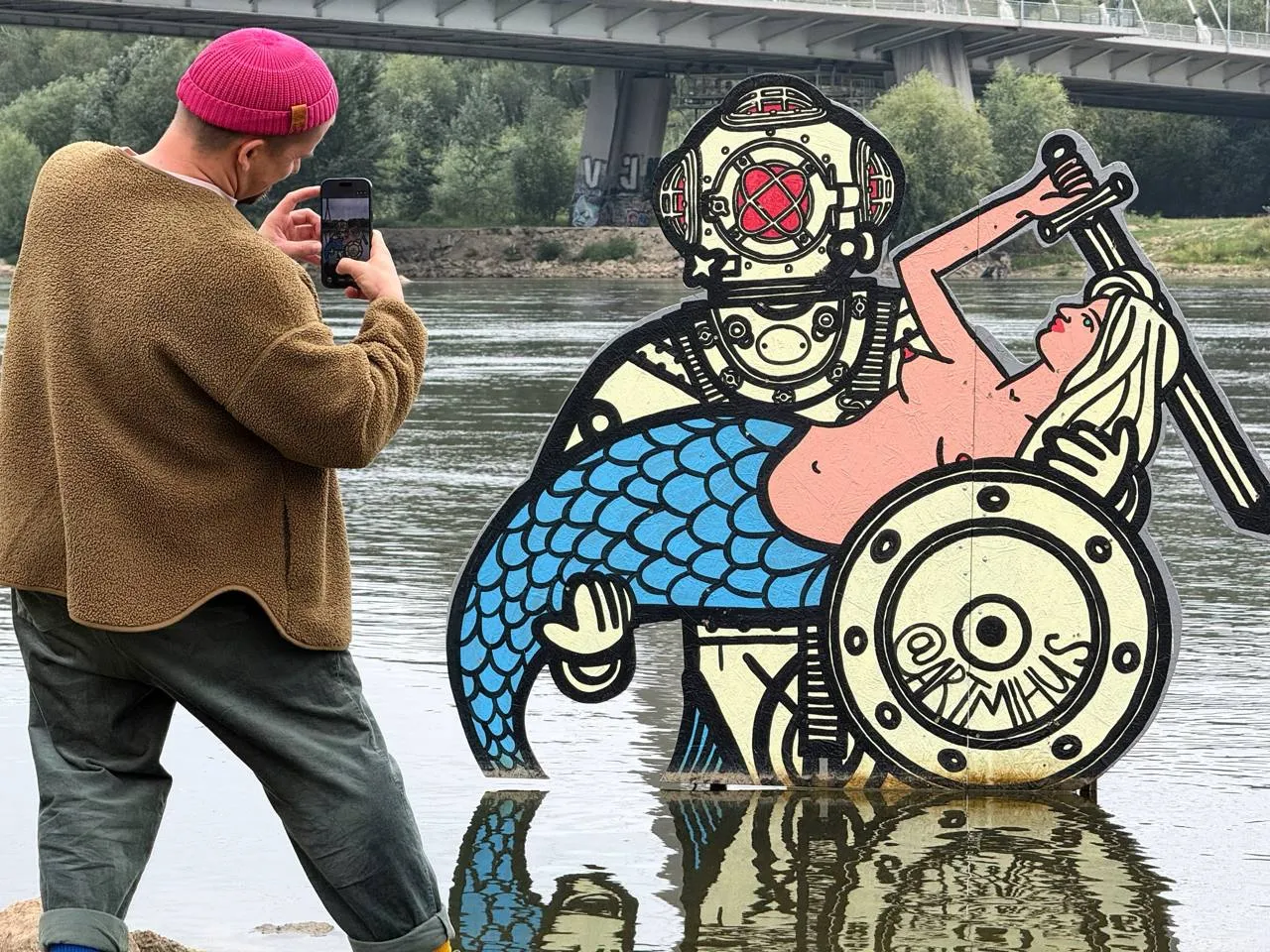 водолазы в Варшаве